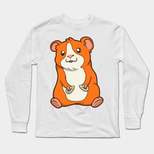 Kawaii guinea pig Long Sleeve T-Shirt